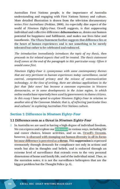 Excel HSC Year 12 Essay Writing Made Easy