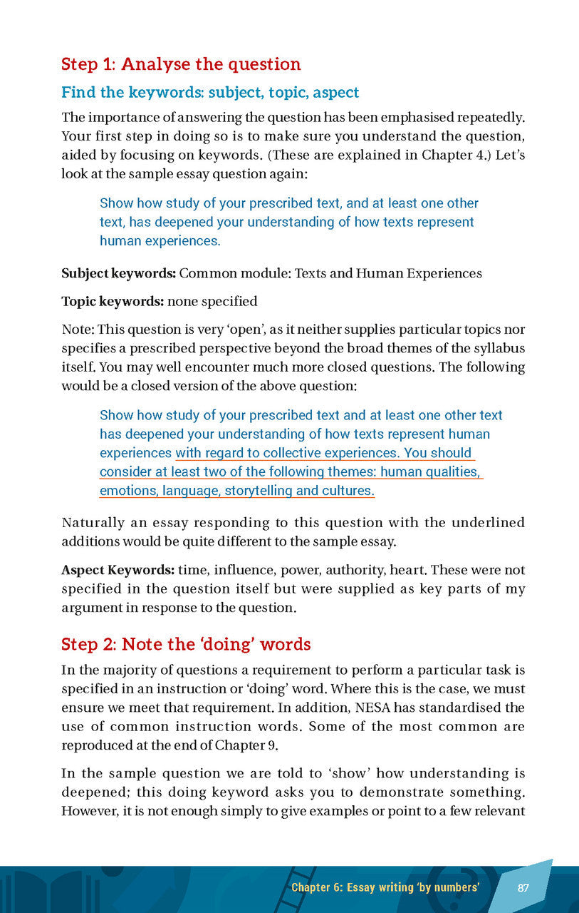 Excel HSC Year 12 Essay Writing Made Easy