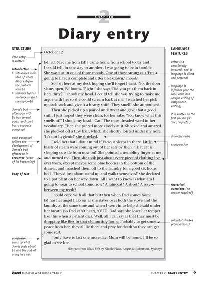 Excel Essential Skills - English Workbook Year 7