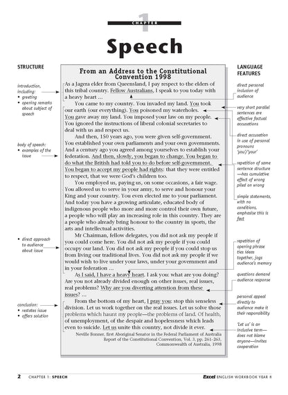 Excel Essential Skills - English Workbook Year 8