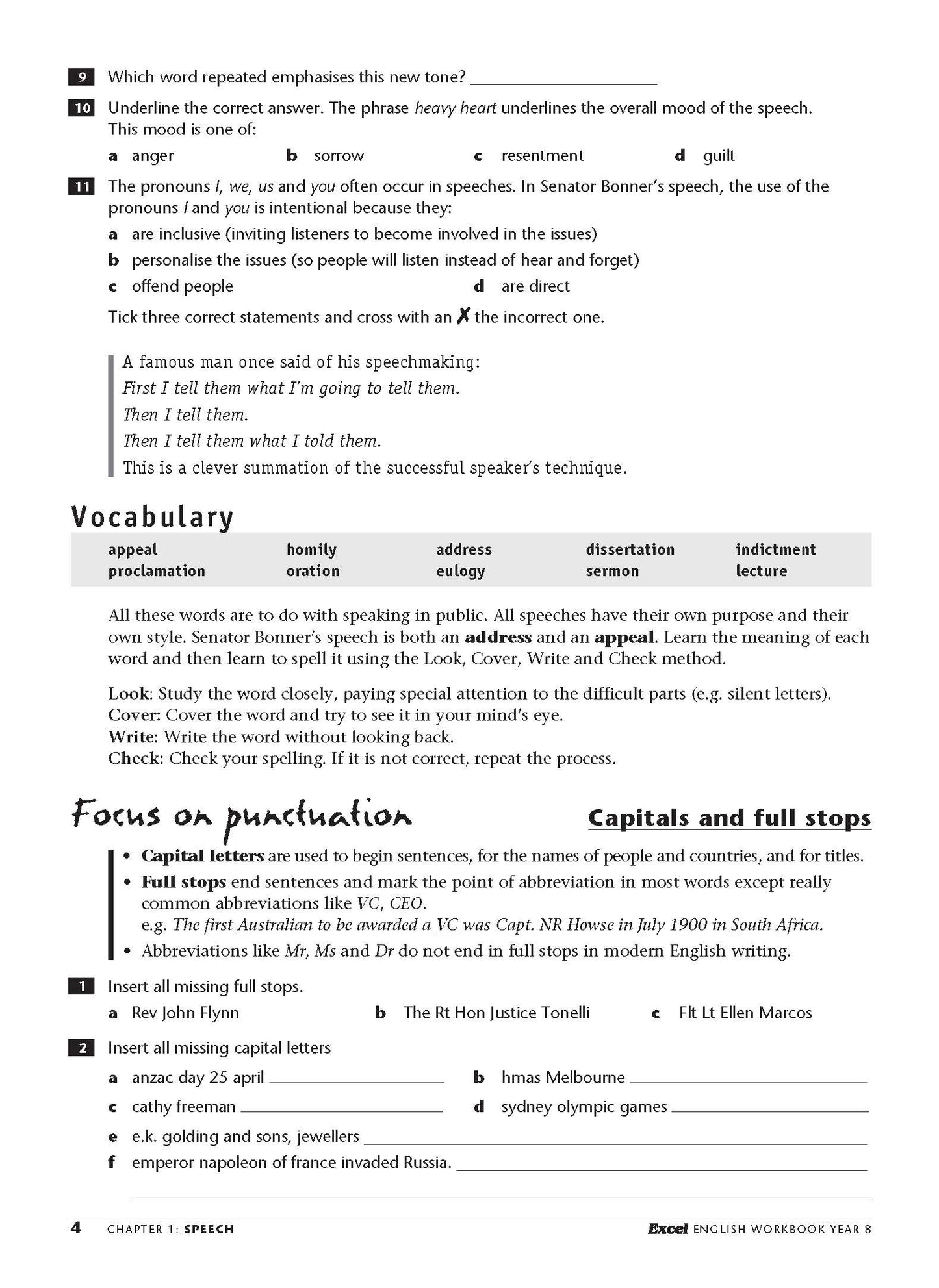 Excel Essential Skills - English Workbook Year 8