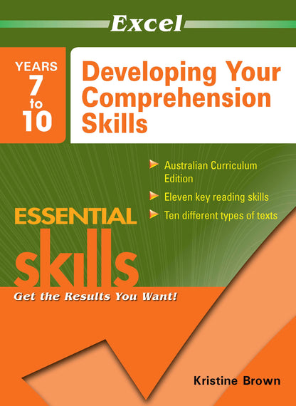 Excel Essential Skills - Developing Your Comprehension Skills Years 7-10