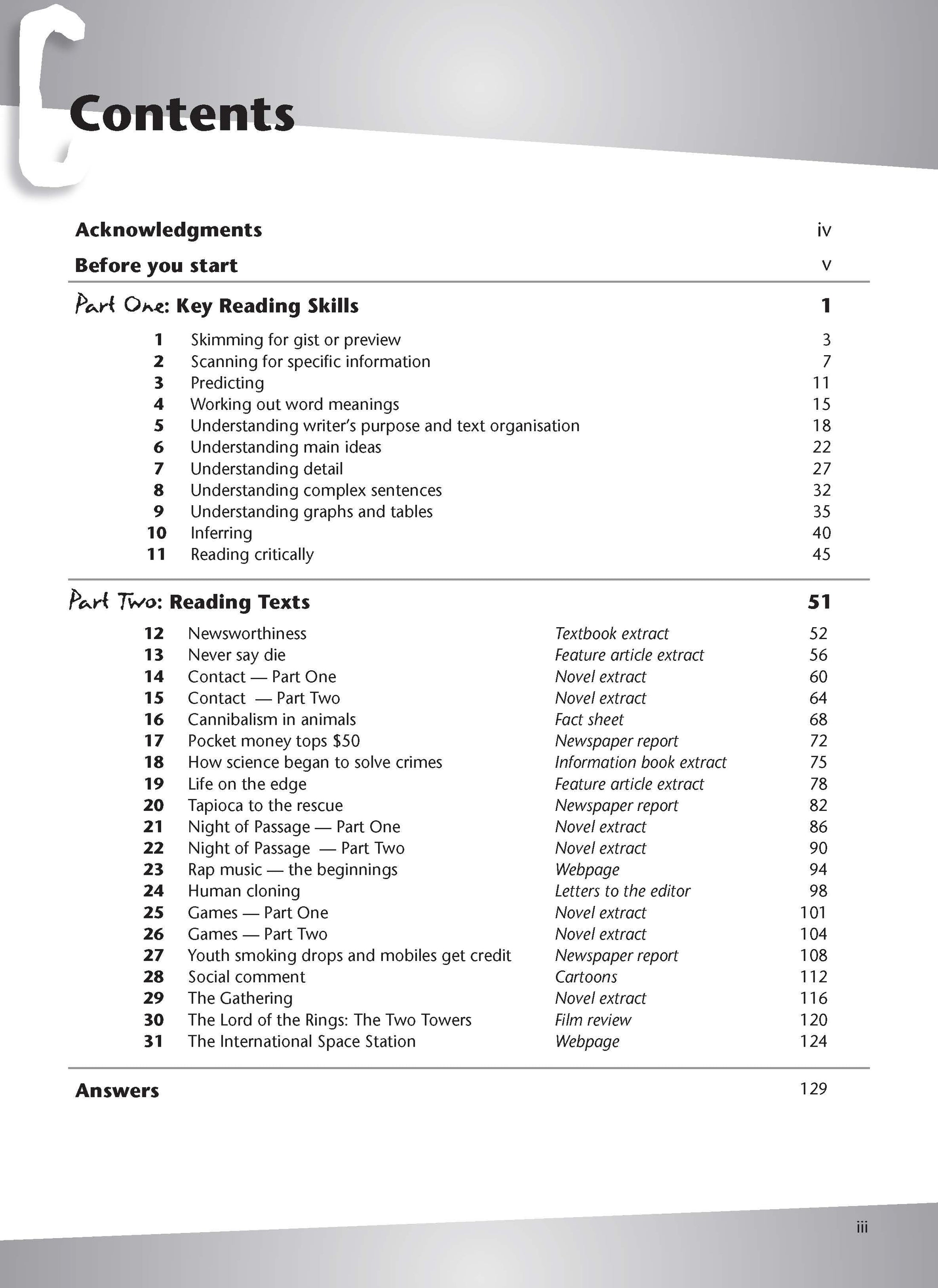 Excel Essential Skills - Developing Your Comprehension Skills Years 7-