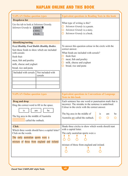 Excel NAPLAN* Book Pack Year 3