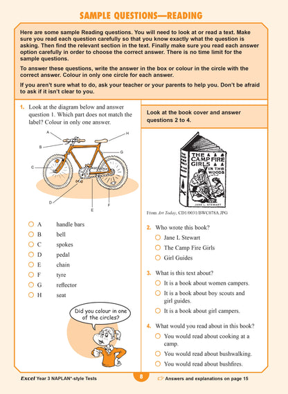 Excel Year 3 NAPLAN*-style Tests