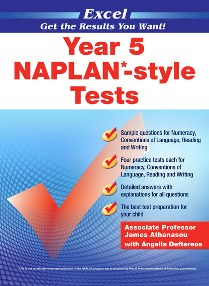 Excel Year 5 NAPLAN*-style Tests