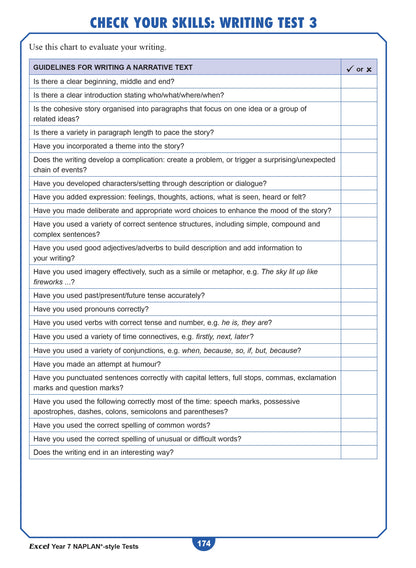 Excel Year 7 NAPLAN*-style Tests
