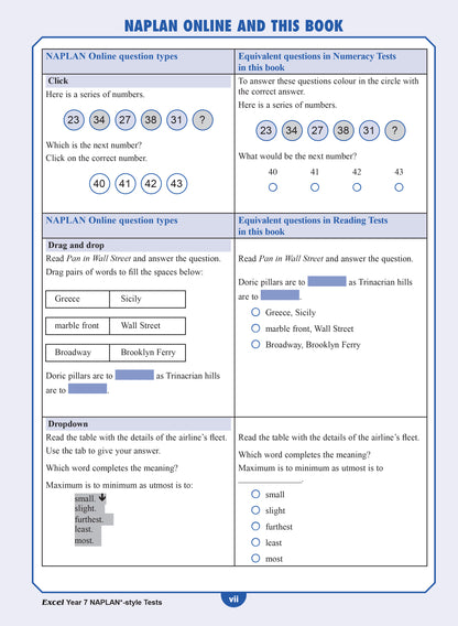 Excel NAPLAN* Book Pack Year 7