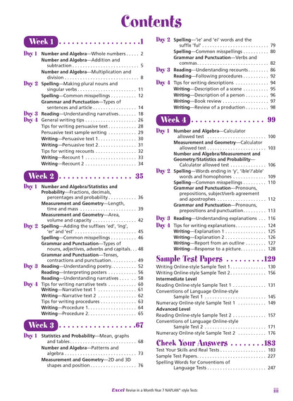 Excel NAPLAN* Book Pack Year 7