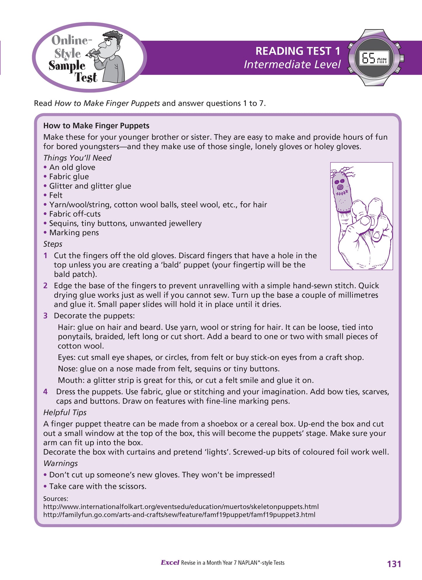 Excel Revise in a Month Year 7 NAPLAN*-style Tests