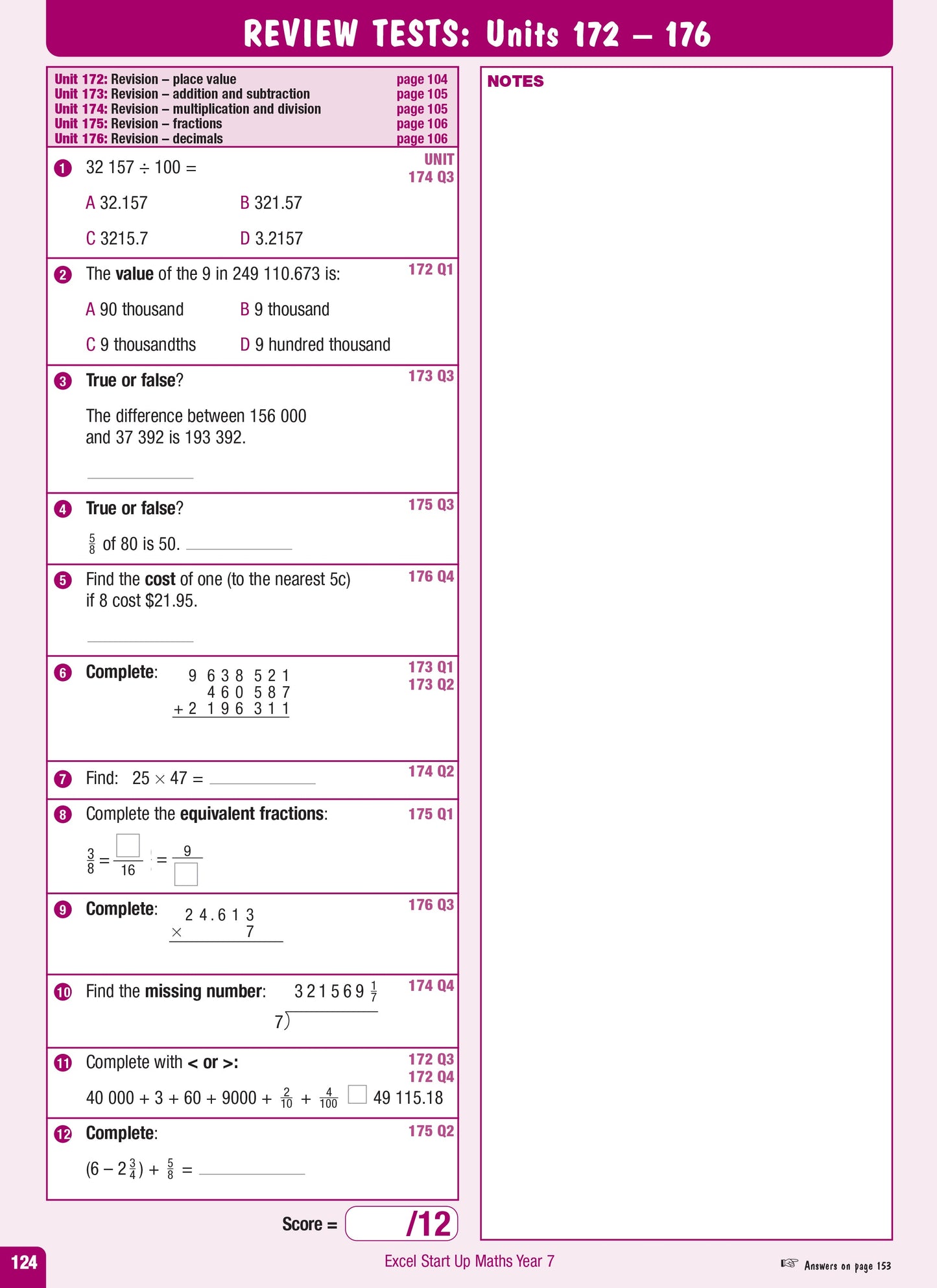 Excel Advanced Skills - Start Up Maths - Year 7