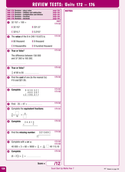 Excel Advanced Skills - Start Up Maths - Year 7