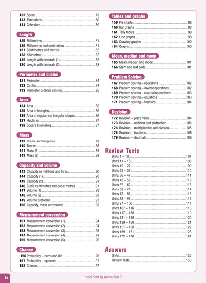 Excel Advanced Skills - Start Up Maths - Year 7