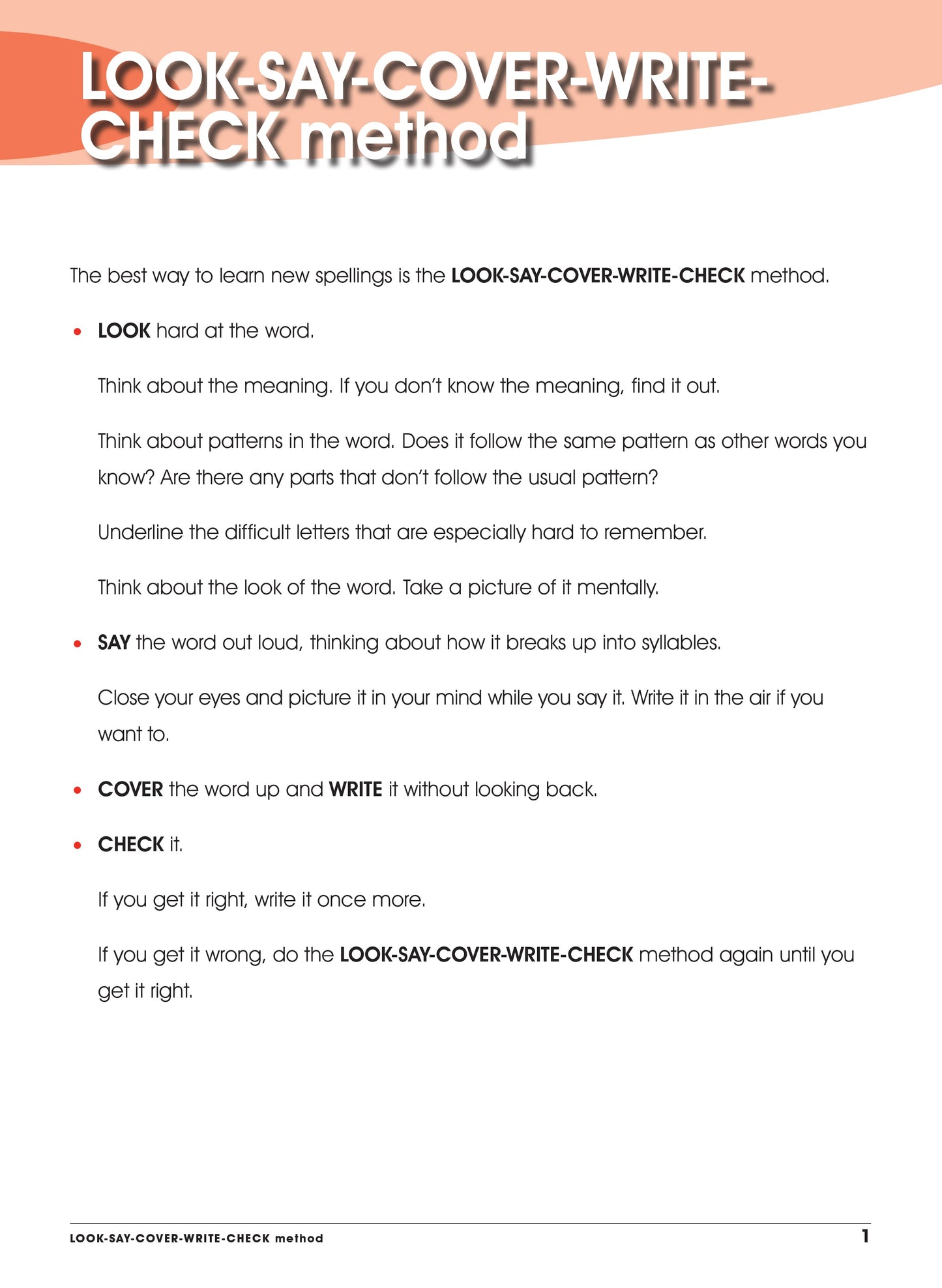 Excel Advanced Skills - Spelling and Vocabulary Workbook Year 3