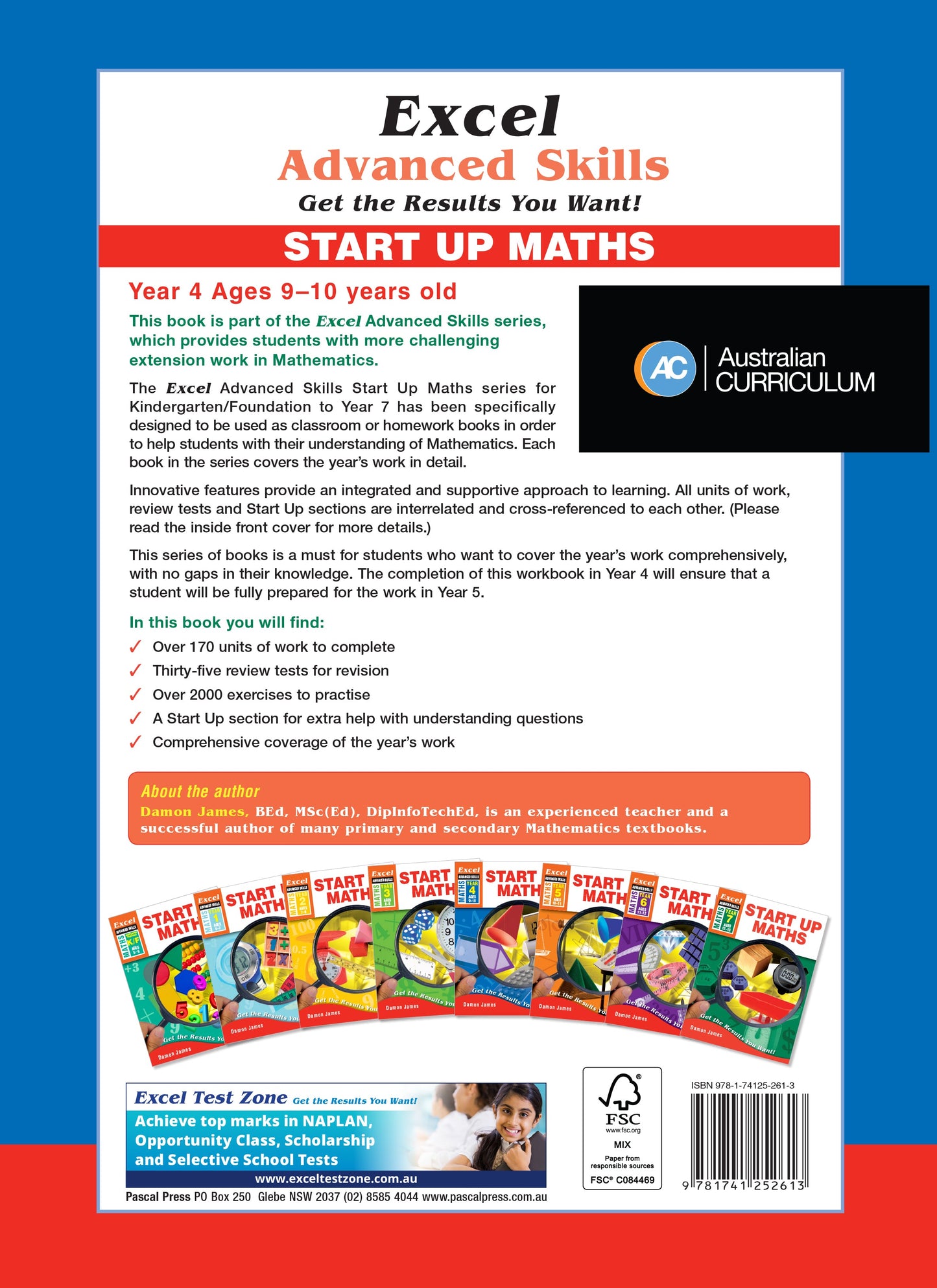 Excel Advanced Skills - Start Up Maths - Year 4