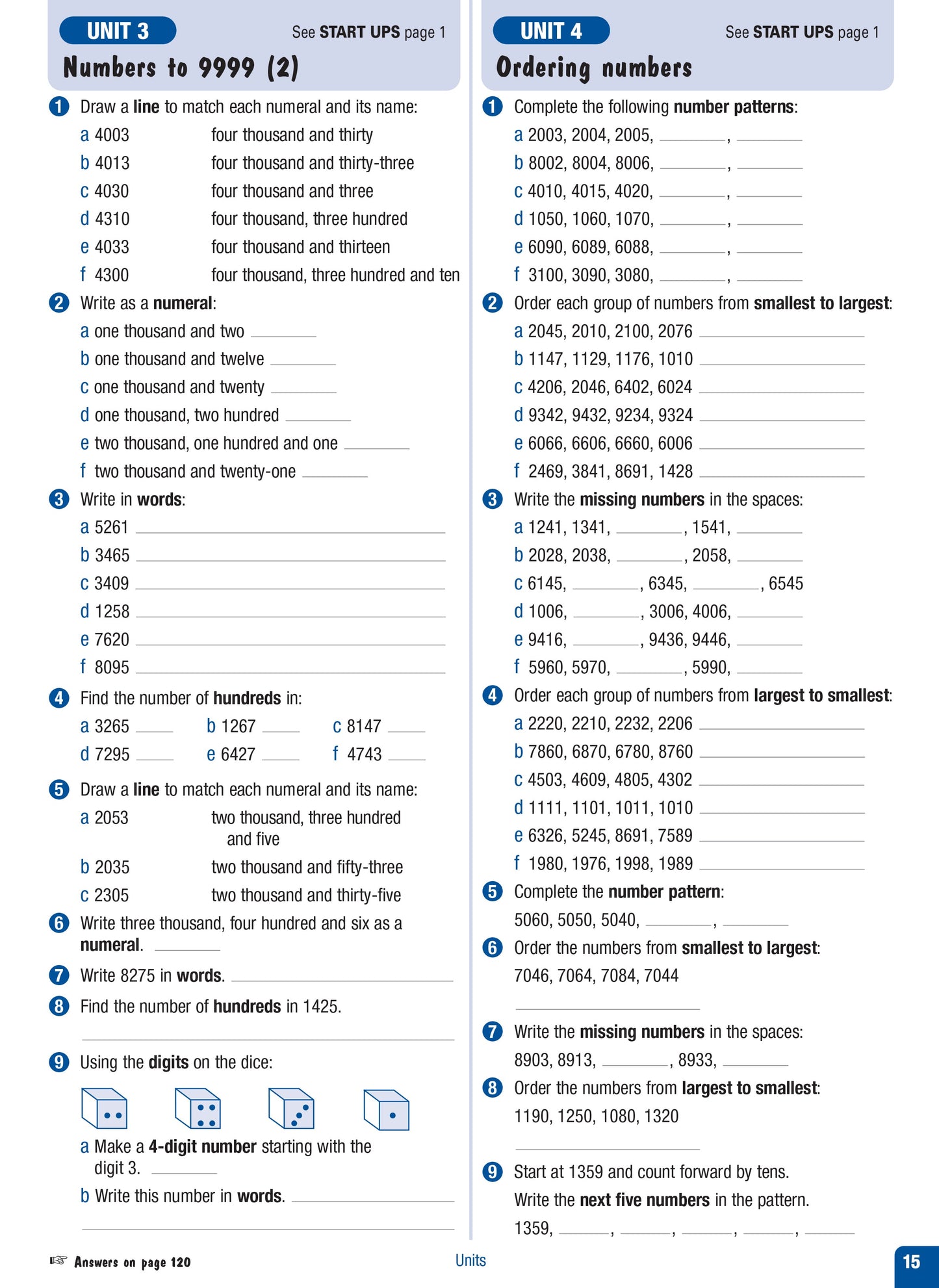 Excel Advanced Skills - Start Up Maths - Year 4