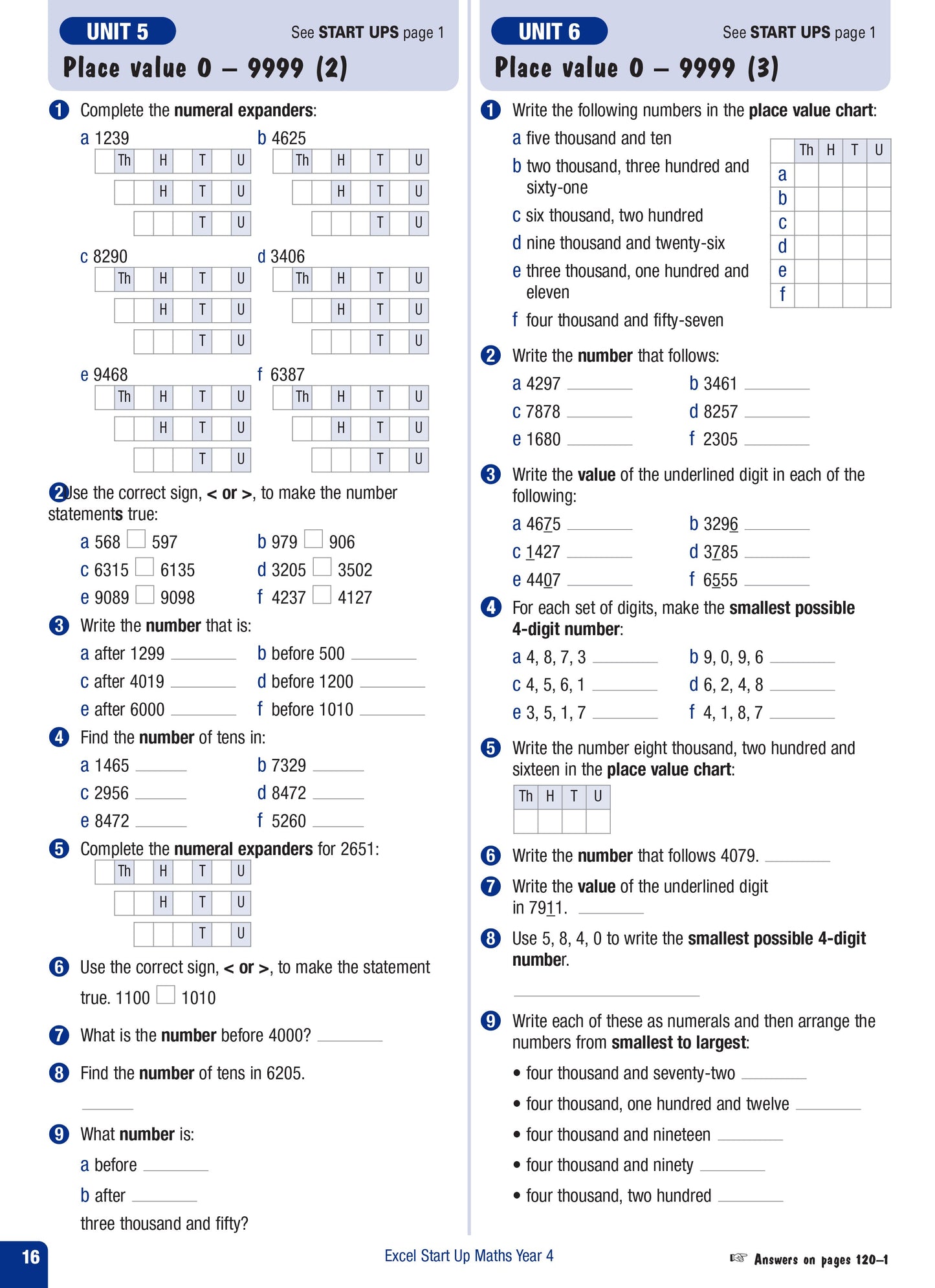Excel Advanced Skills - Start Up Maths - Year 4