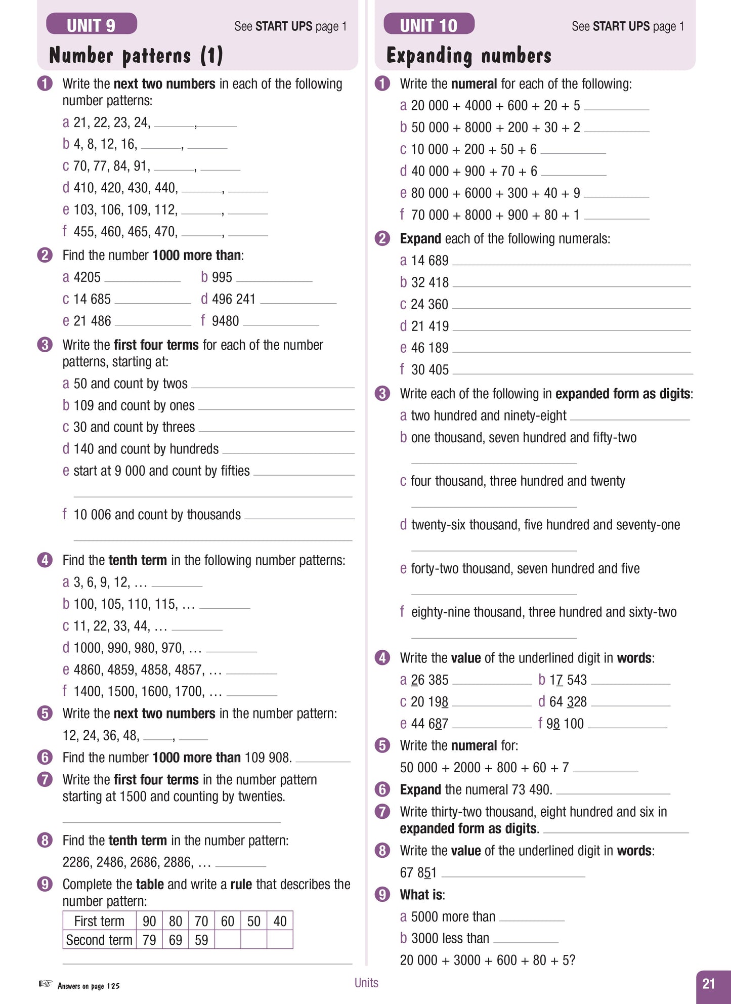 Excel Advanced Skills - Start Up Maths - Year 5