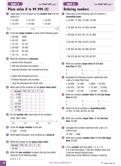 Excel Advanced Skills - Start Up Maths - Year 5