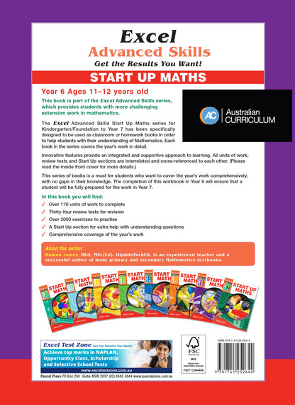 Excel Advanced Skills - Start Up Maths - Year 6