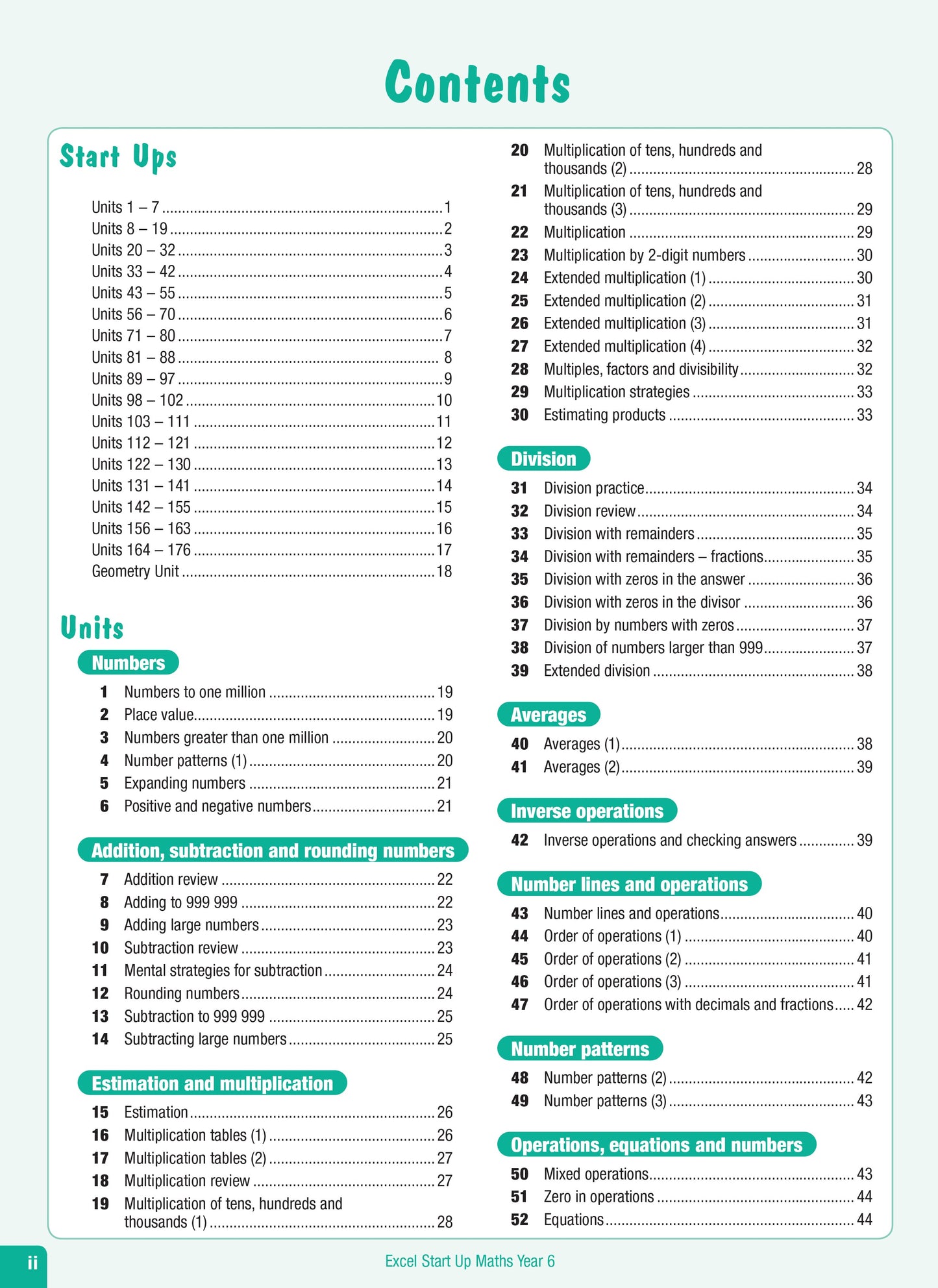 Excel Advanced Skills - Start Up Maths - Year 6