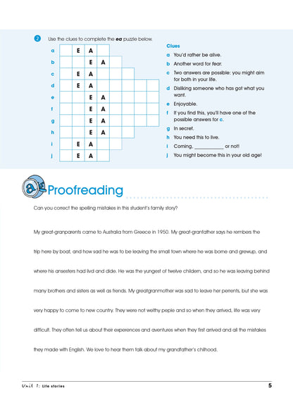 Excel Advanced Skills - Spelling and Vocabulary Workbook Year 5