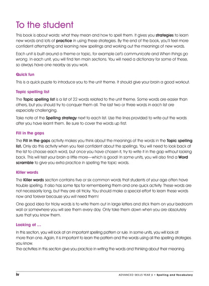 Excel Advanced Skills English Book Pack Year 6