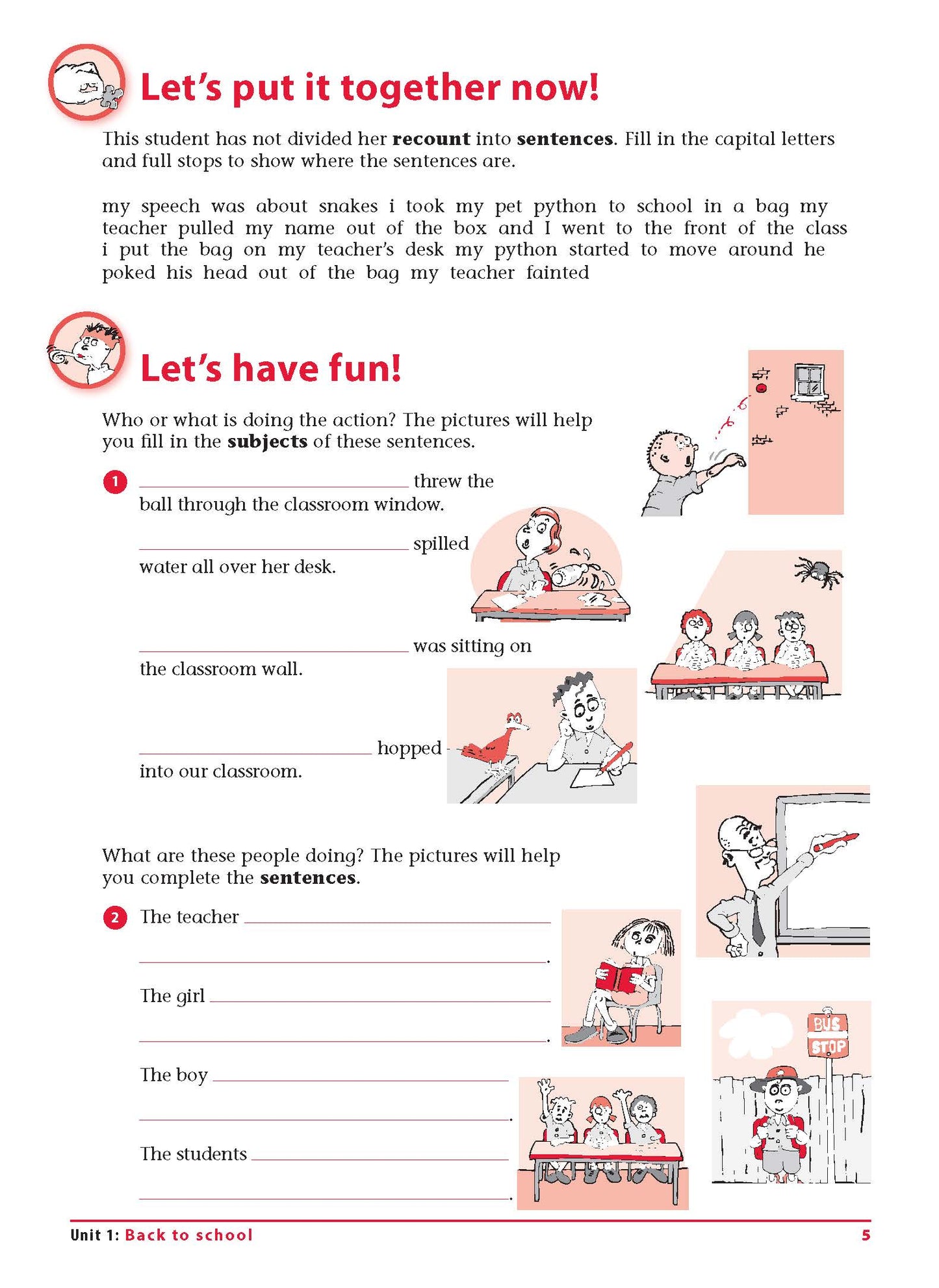 Excel Advanced Skills - Grammar and Punctuation Workbook Year 3