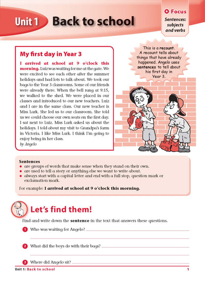 Excel Advanced Skills - Grammar and Punctuation Workbook Year 3