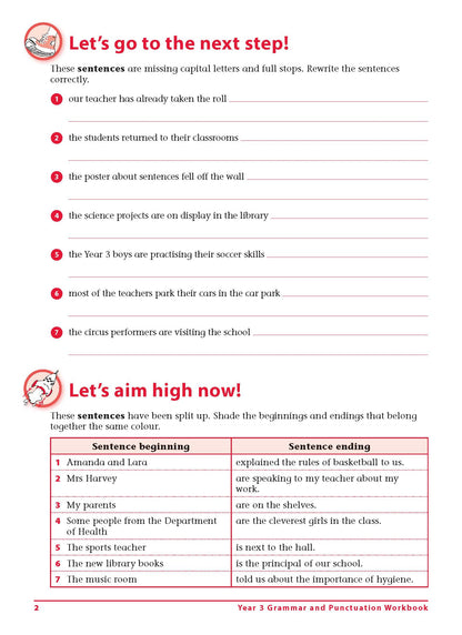 Excel Advanced Skills - Grammar and Punctuation Workbook Year 3