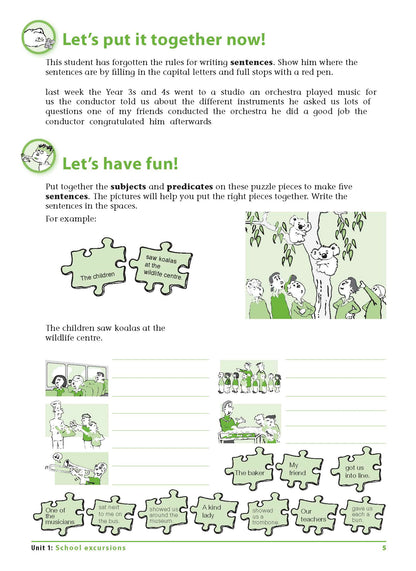 Excel Advanced Skills - Grammar and Punctuation Workbook Year 4