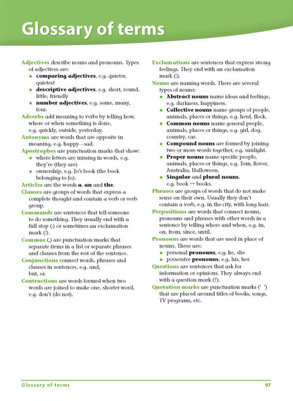 Excel Advanced Skills - Grammar and Punctuation Workbook Year 4