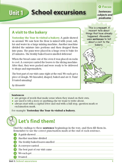 Excel Advanced Skills - Grammar and Punctuation Workbook Year 4