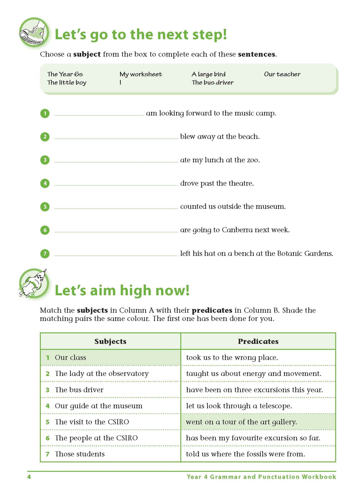 Excel Advanced Skills - Grammar and Punctuation Workbook Year 4