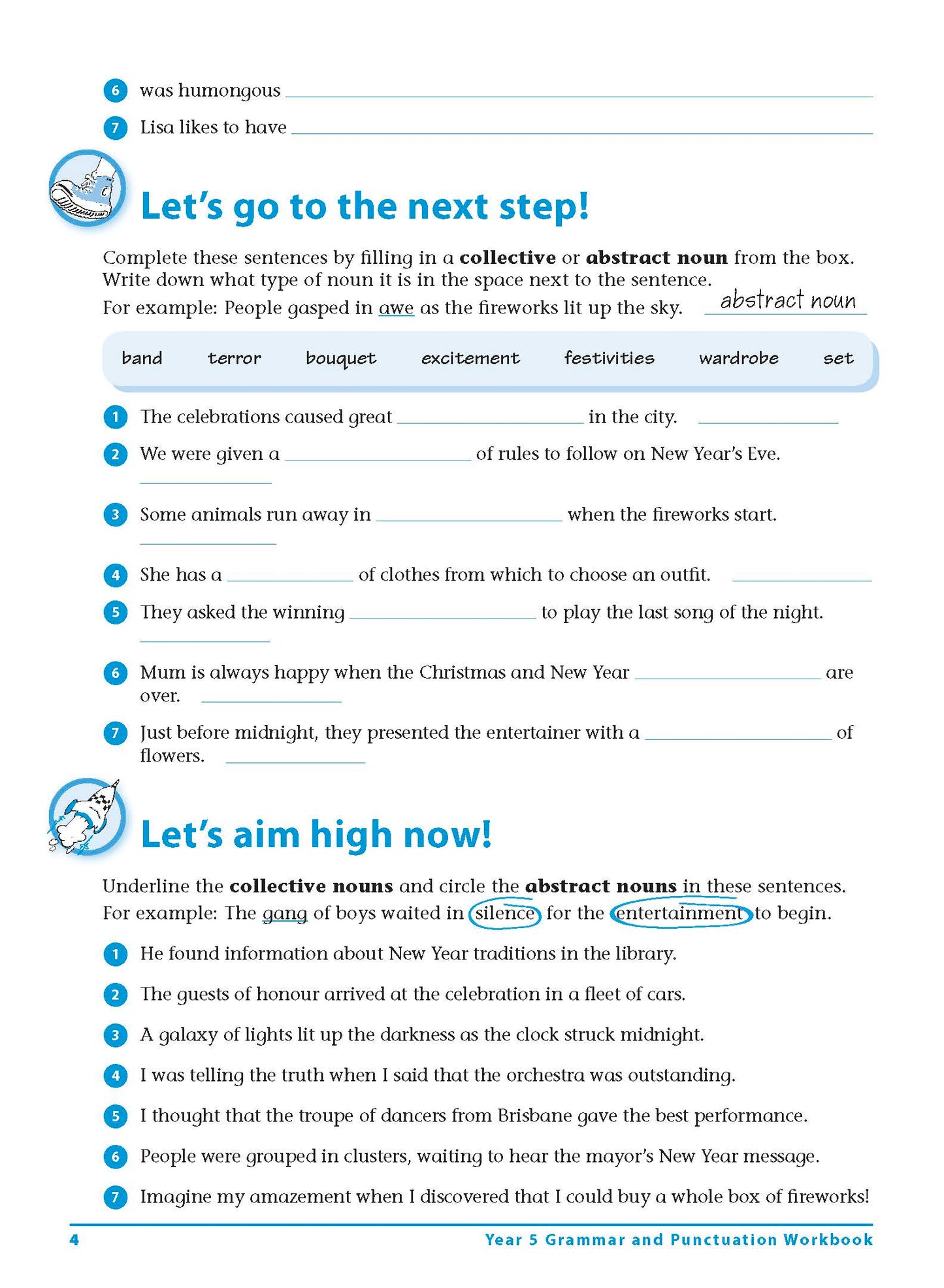 Excel Advanced Skills - Grammar and Punctuation Workbook Year 5