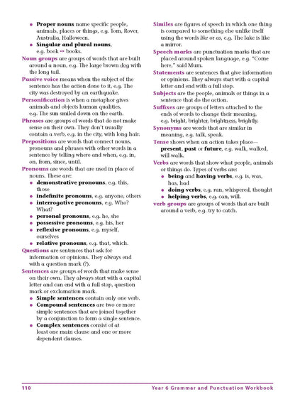 Excel Advanced Skills - Grammar and Punctuation Workbook Year 6