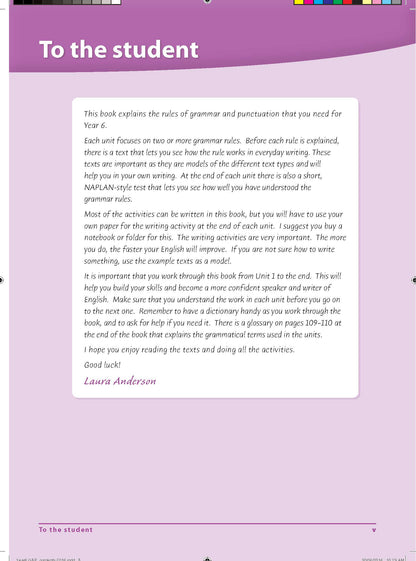 Excel Advanced Skills - Grammar and Punctuation Workbook Year 6