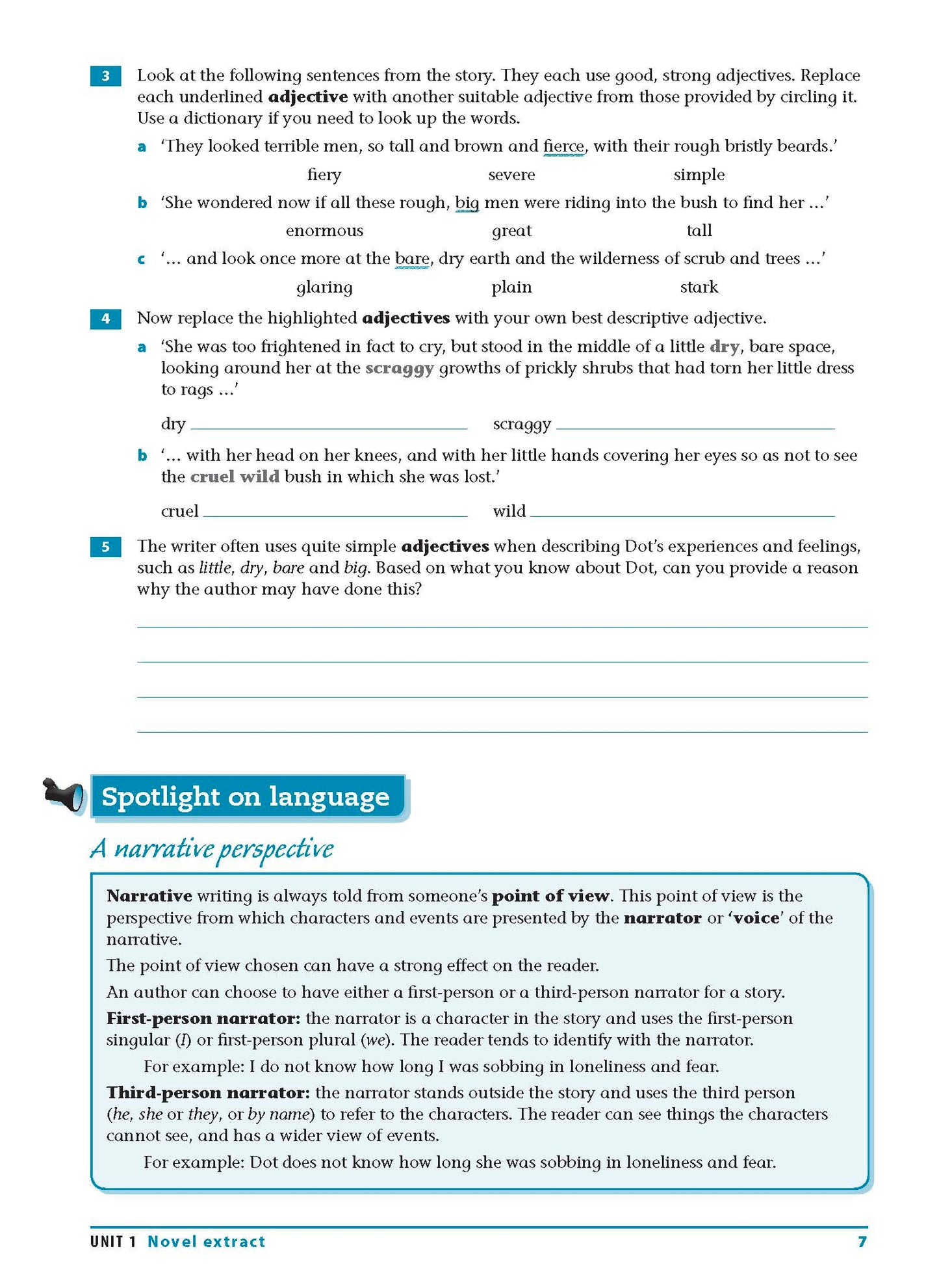 Excel Essential Skills - Reading and Vocabulary Workbook Years 7-8