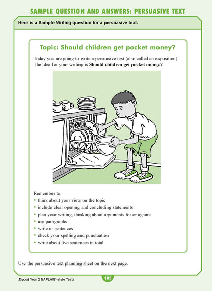 Excel Year 2 NAPLAN*-style Tests