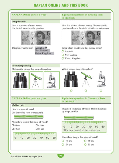 Excel Year 2 NAPLAN*-style Tests