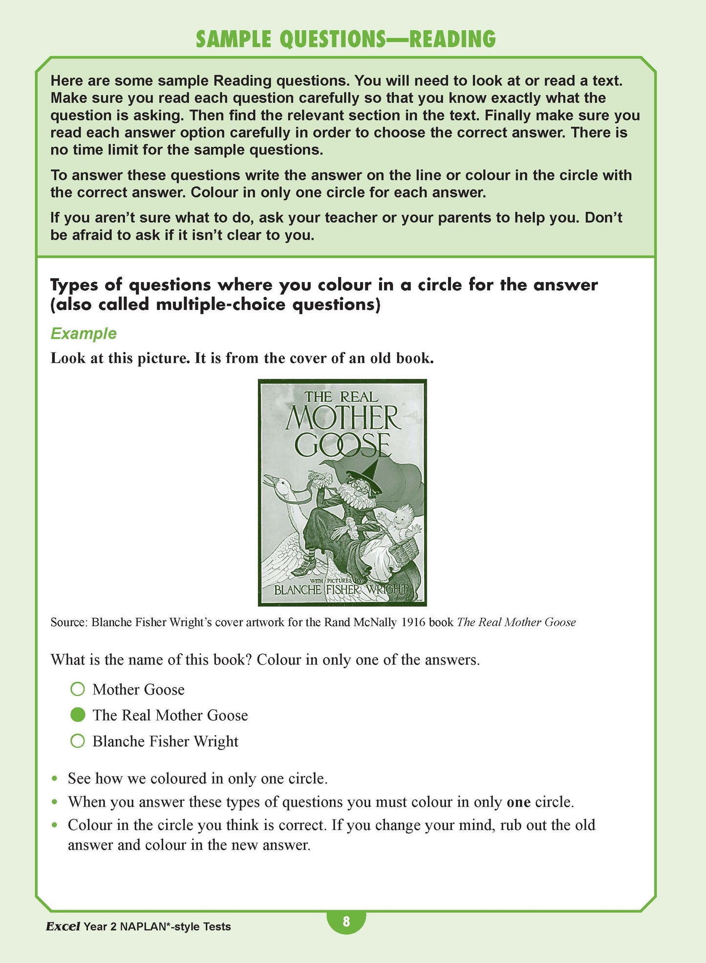 Excel Year 2 NAPLAN*-style Tests