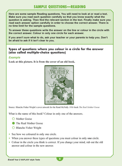 Excel Year 2 NAPLAN*-style Tests