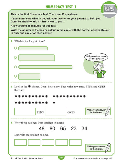 Excel Year 2 NAPLAN*-style Tests