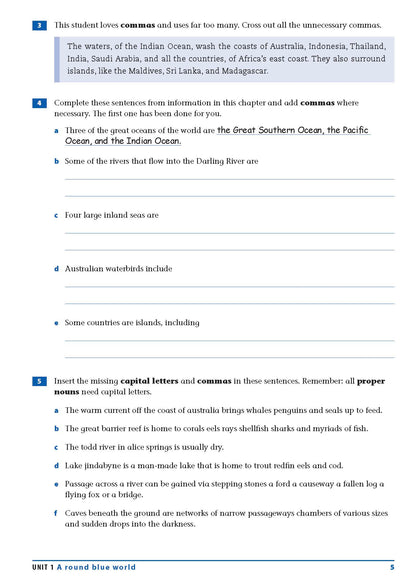 Excel Essential Skills - Grammar and Punctuation Workbooks Years 7-8