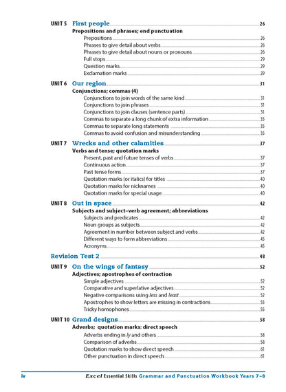 Excel English Book Pack Years 7-8