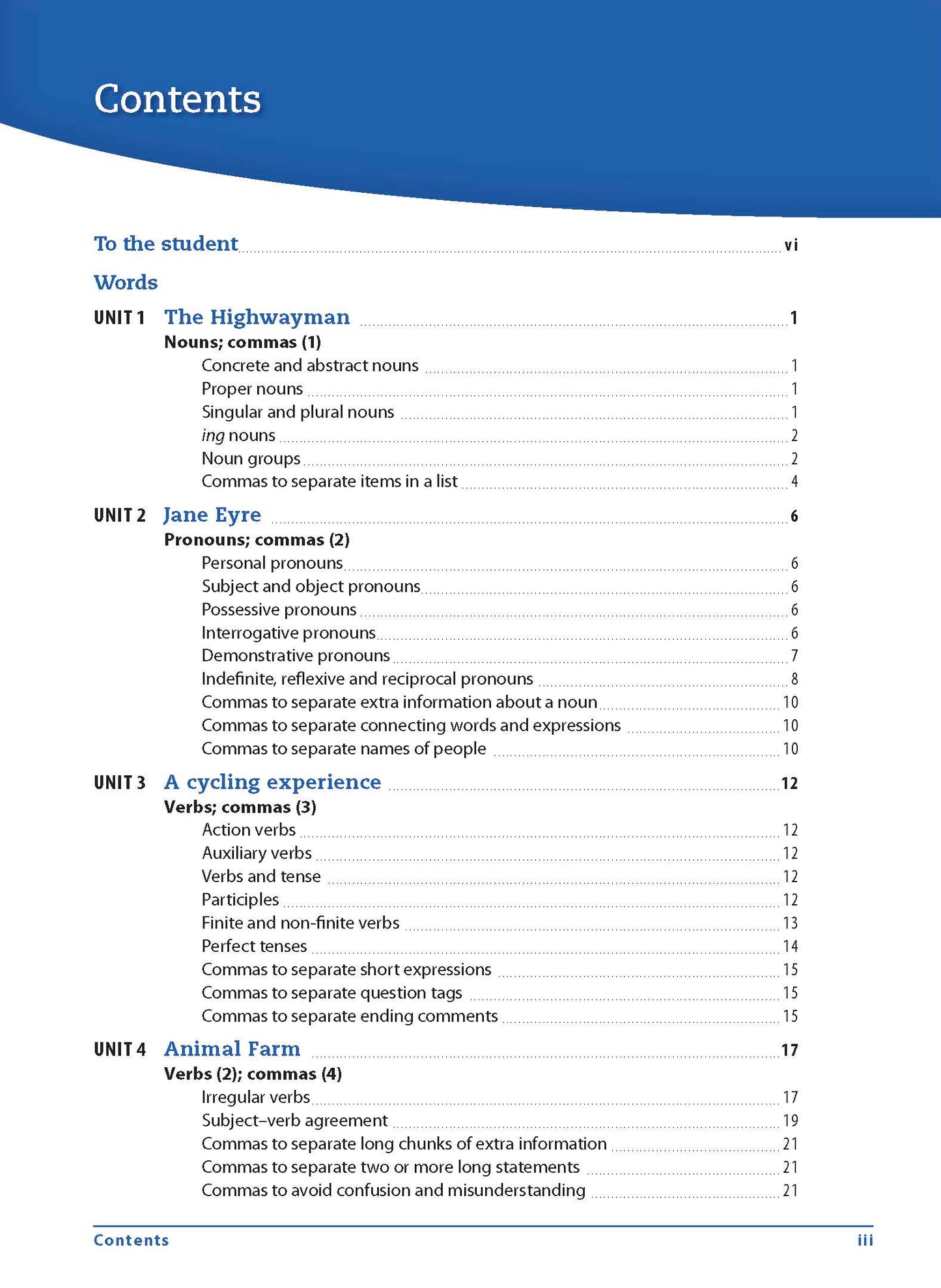 Excel Essential Skills - Grammar & Punctuation Workbook Years 9-10