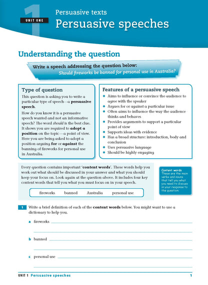 Excel Essential Skills - Writing & Spelling Workbook Years 7-8