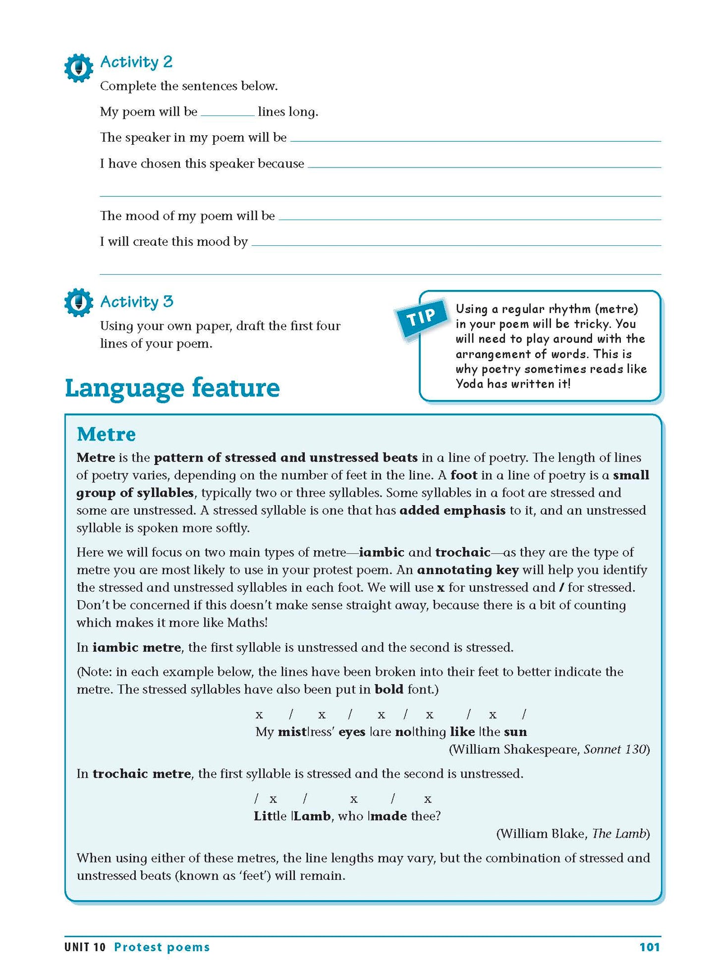 Excel Essential Skills - Writing & Spelling Workbook Years 9-10