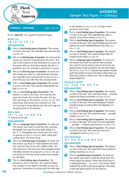 Excel Revise in a Month Year 2 NAPLAN*-style Tests