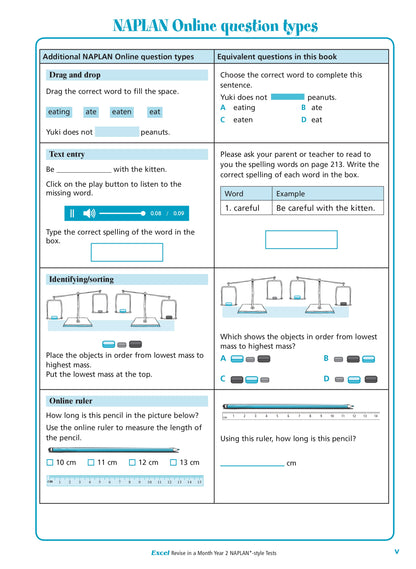 Excel Revise in a Month Year 2 NAPLAN*-style Tests